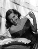 Cyd Charisse reclining photo print - classic Hollywood elegance