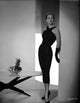 Vera Miles in a black cocktail dress photo print