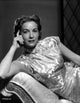 Vera Miles photo print lounging on a chaise in oriental dress