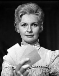 Joanne Woodward Holding Five Cards Photo Print