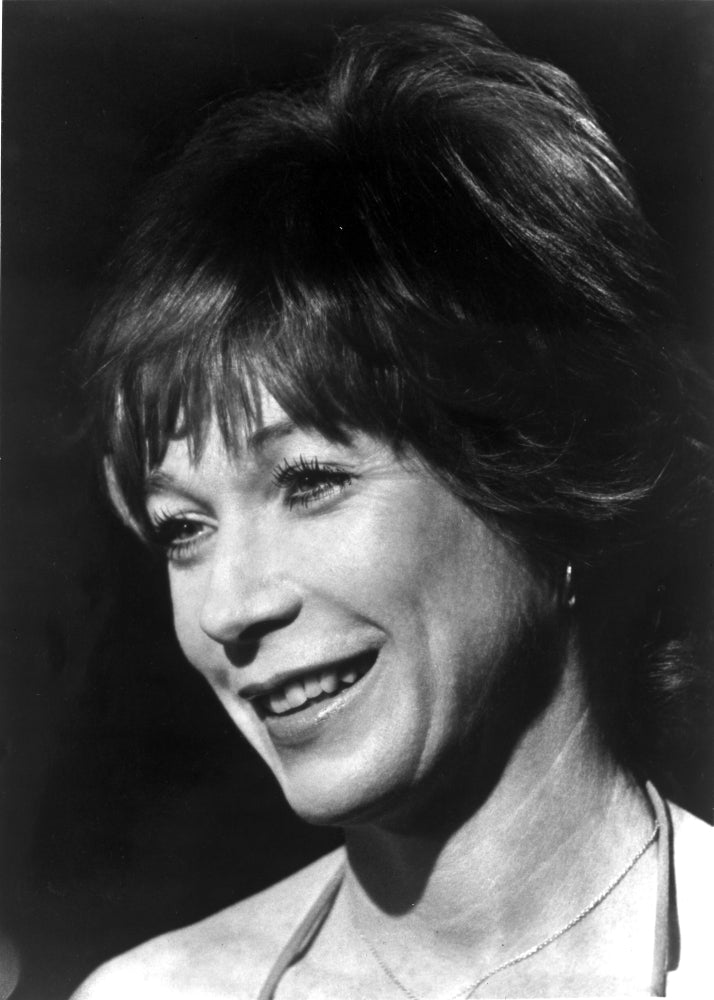 Shirley MacLaine smiling headshot photo print