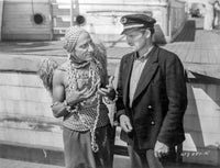 A Scene from Mr. Robinson Crusoe Photo Print showcasing a classic literary moment.
