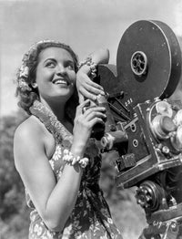 Portrait of Maria Alba from Mr. Robinson Crusoe Photo Print
