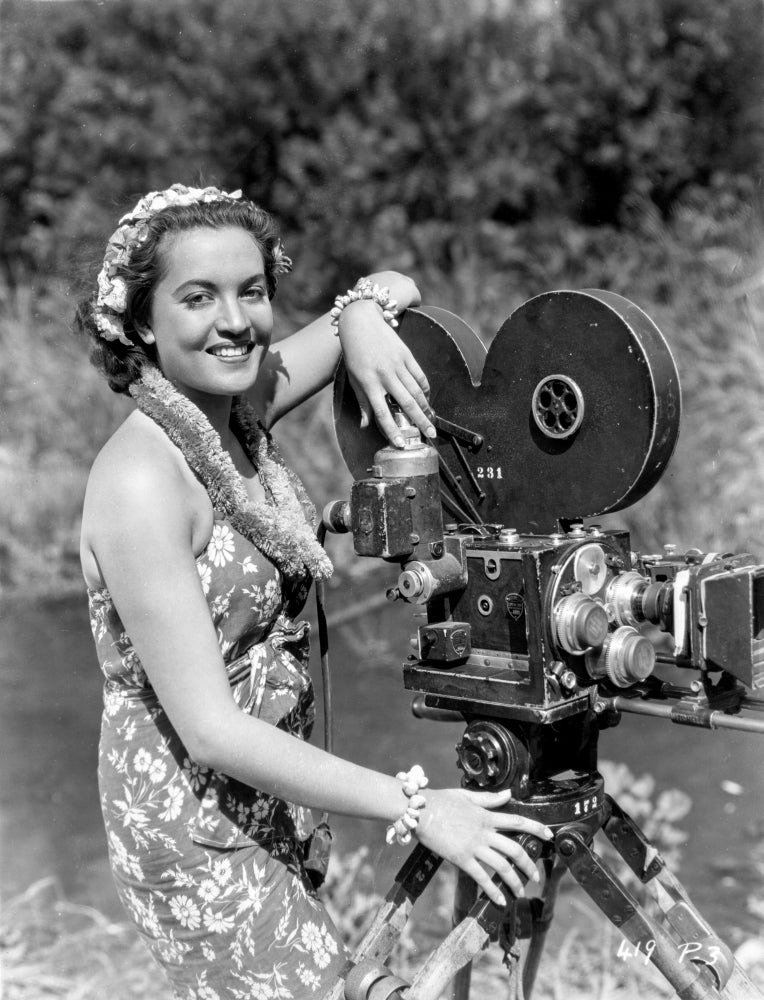 Portrait of Maria Alba from Mr. Robinson Crusoe Photo Print