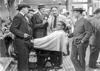 Strawberry Blonde movie scene photo print, ideal for classic cinema decor.