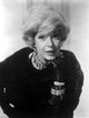 Portrait photo print of Carol Channing, an iconic figure in entertainment.
