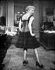 Carol Channing photo print in elegant dress showcasing her back.