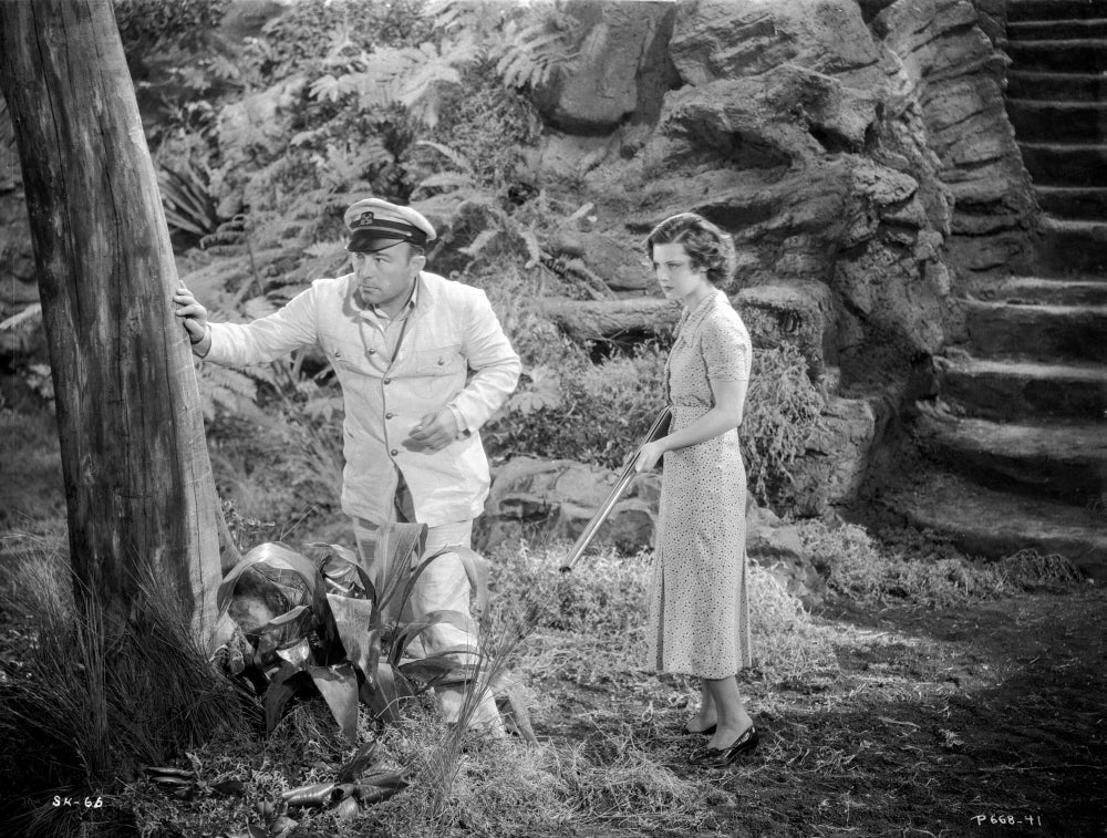 A captivating scene from the classic film Son Of Kong photo print.
