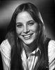 Deborah Raffin smiling in white sleeves photo print