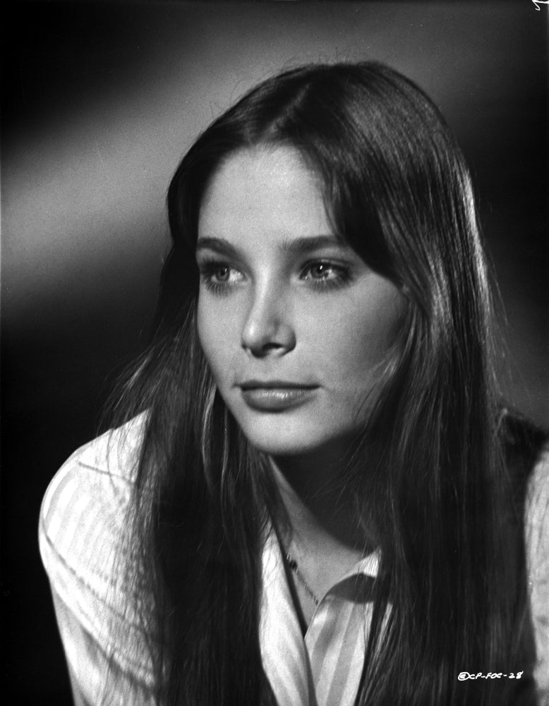 Deborah Raffin Classic Portrait in White Sleeves Photo Print