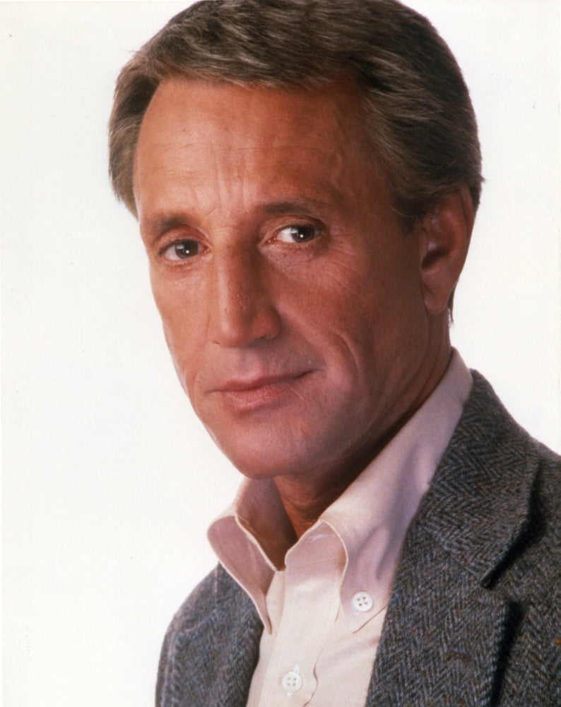 Roy Scheider gray coat portrait photo print