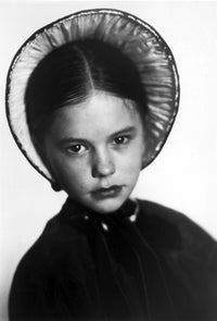 Anna Paquin portrait photo print wearing a bonnet
