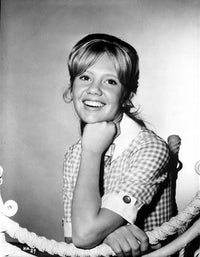 Classic portrait photo print of Hayley Mills smiling