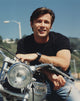 Grant Show smiling portrait photo print in black shirt
