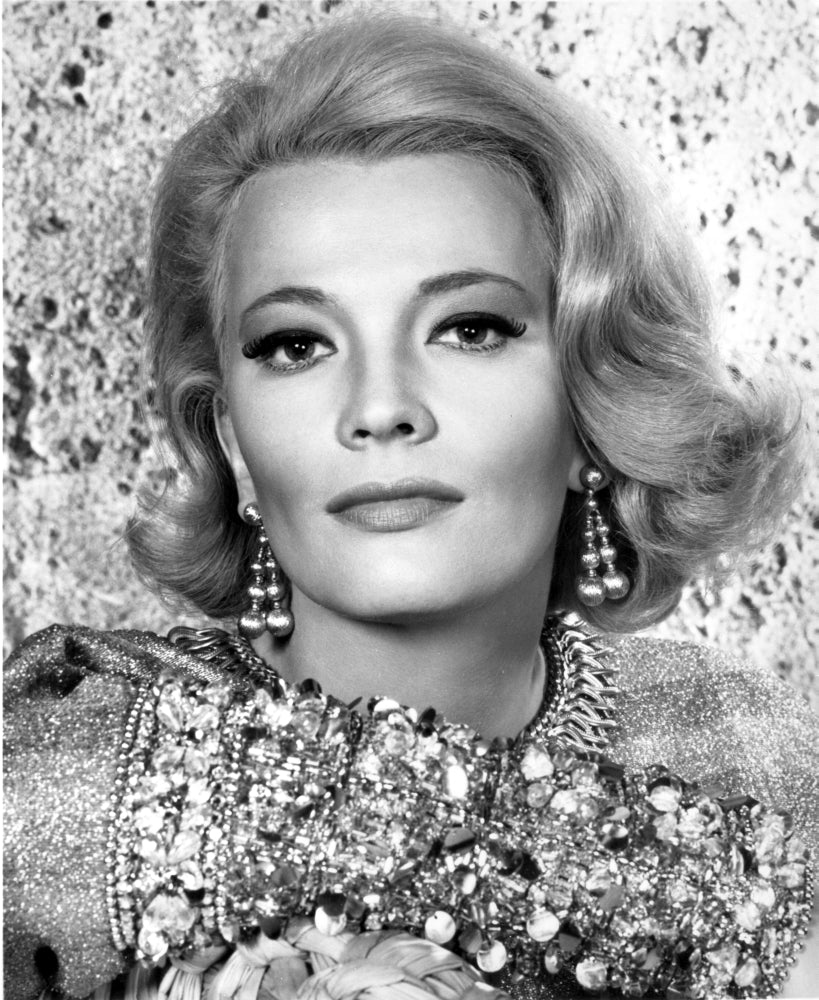 Gena Rowlands classic photo portrait print