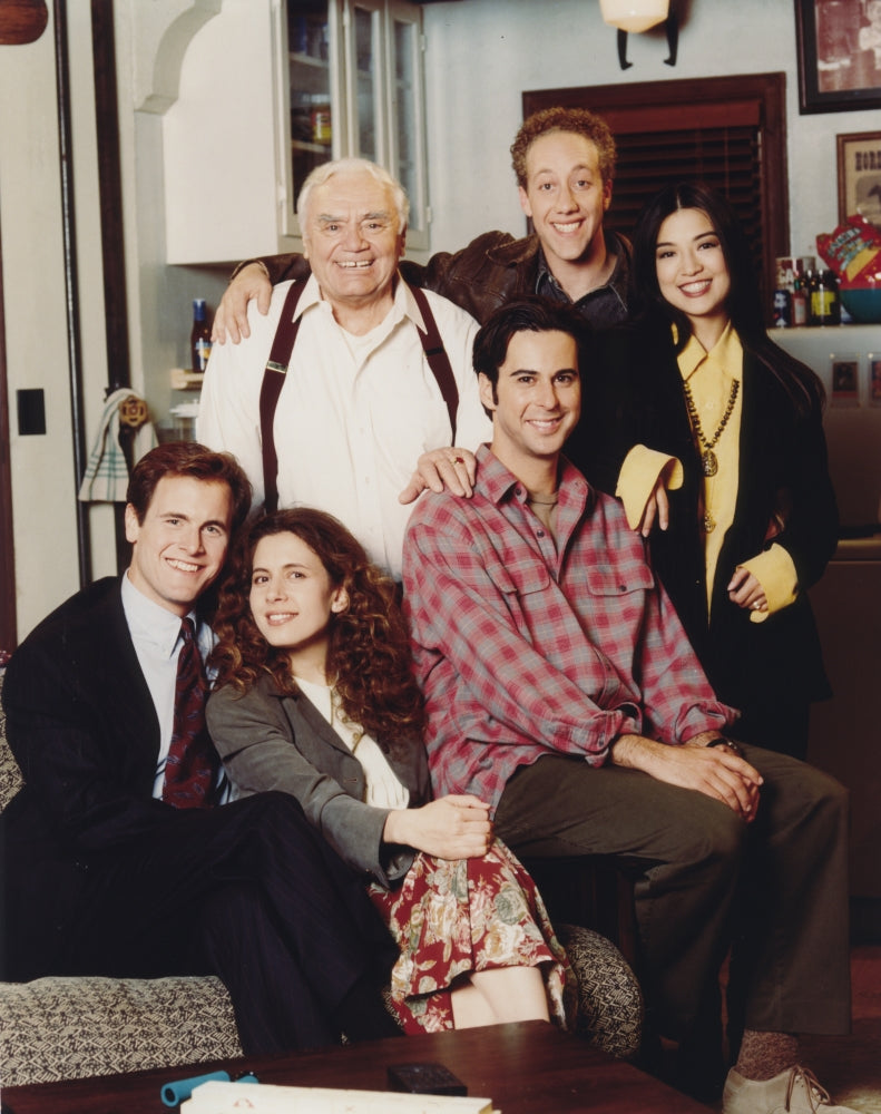 Jonathan Silverman Taking a Family Portrait Photo Print