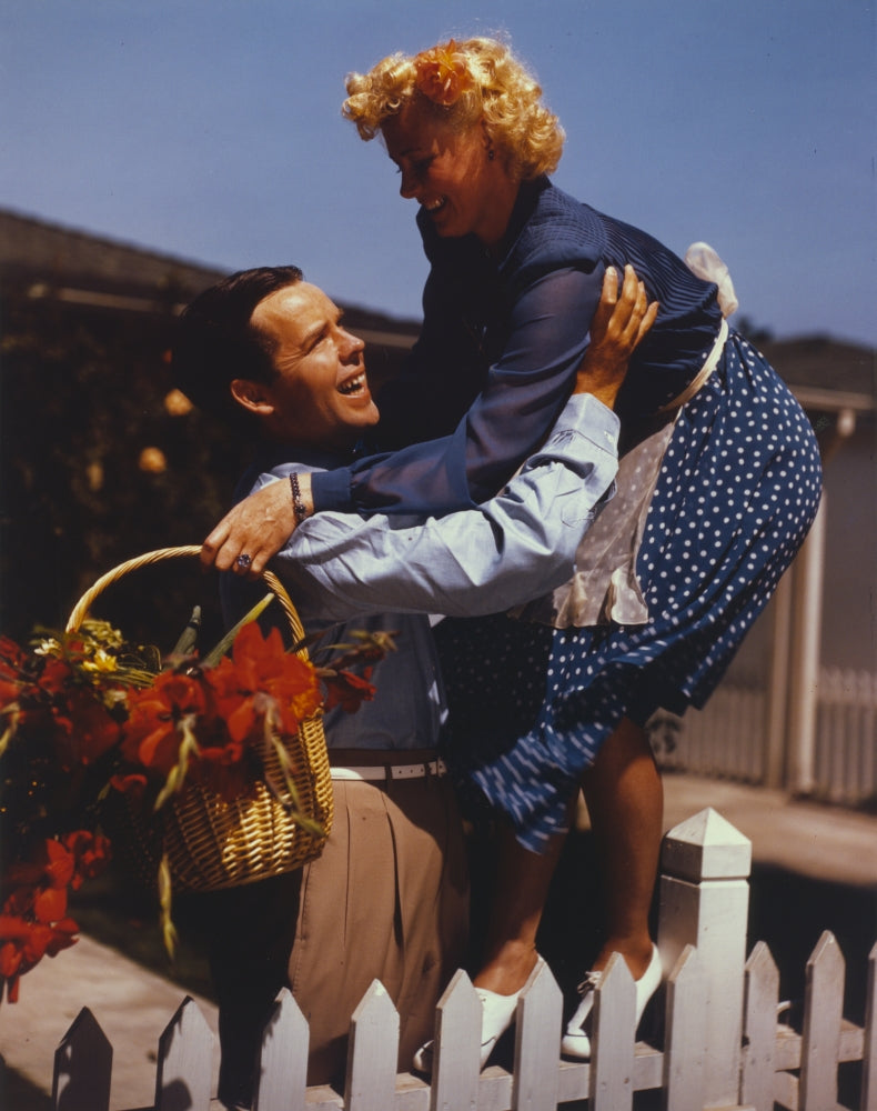 Penny Singleton Couple Portrait Photo Print