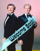 Smothers Brothers standing group portrait photo print
