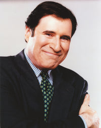 Spin City Cast Portrait Photo Print featuring the cast in black suits.