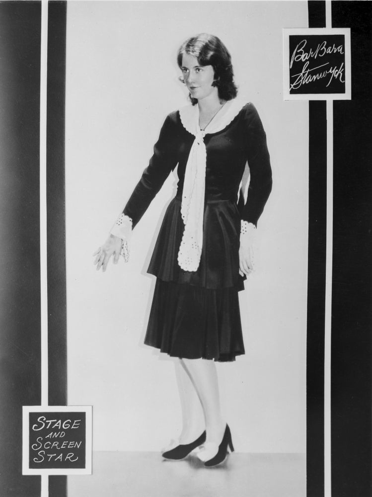Barbara Stanwyck Classic Poster Portrait Photo Print