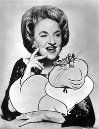 Hermonie Gingold Classic Portrait Photo Print