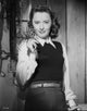 Barbara Stanwyck Holding a Leaf Classic Portrait Photo Print