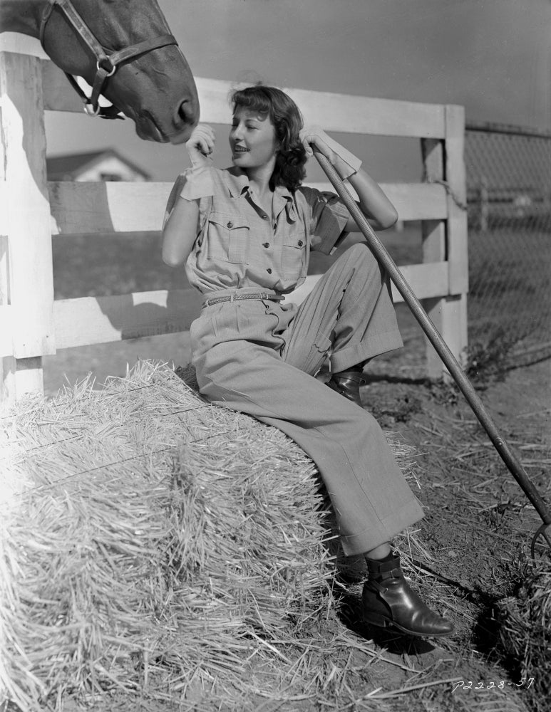 Barbara Stanwyck classic portrait photo print