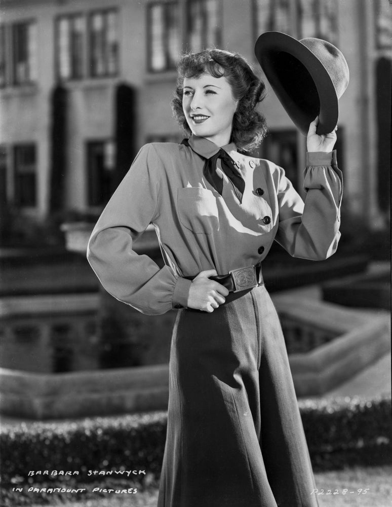 Barbara Stanwyck classic portrait photo print