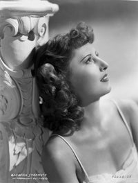 Barbara Stanwyck Day Dreaming classic portrait photo print.