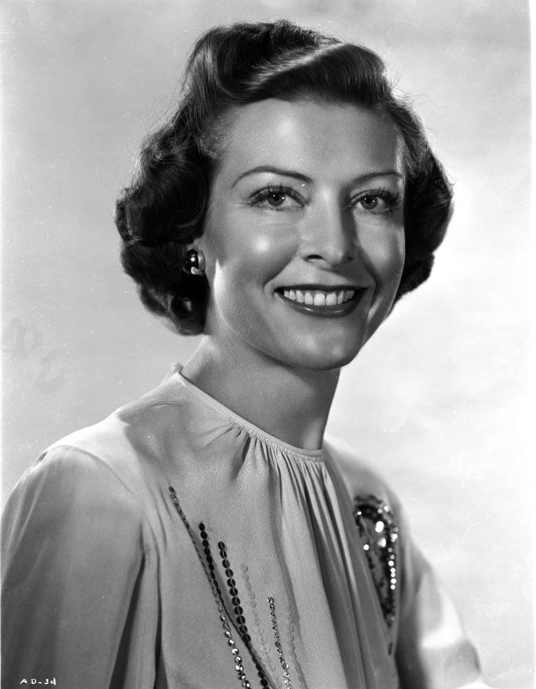 Ann Doran classic photo print featuring a beautiful smile.