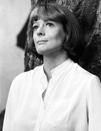 Maggie Smith Looking Up Fine Art Photo Print in White Dress