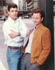 Fisher Stevens posed with a friend portrait photo print