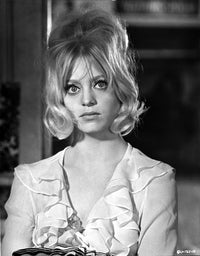 Classic photo print of Goldie Hawn, capturing her iconic Hollywood charm.