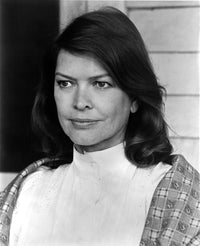 Ellen Burstyn smiling black and white photo print