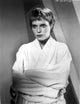 Mia Farrow Portrait wearing White Robe Photo Print