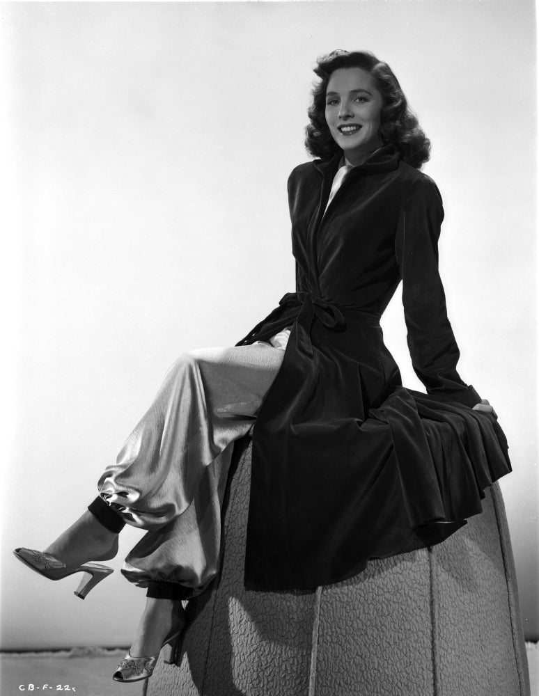 Carla Balenda seated portrait classic photo print