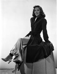 Carla Balenda seated portrait classic photo print