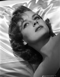 Victoria Shaw photo print on luxurious silk linens