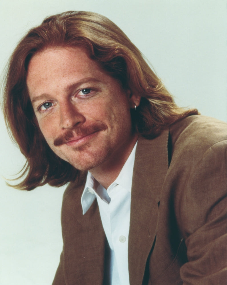 Eric Stoltz Portrait in Brown Coat Photo Print