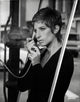 Barbra Streisand answering phone photo print, iconic pop culture art.