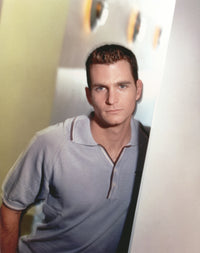 David Strickland Leaning on the Wall Portrait Photo Print