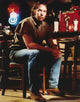 DB Sweeney portrait photo print in denim jeans