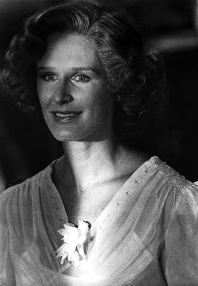 A Portrait of Glenn Close Photo Print, showcasing Hollywood's iconic actress.