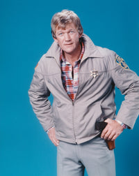Bo Svenson portrait photo print in police outfit