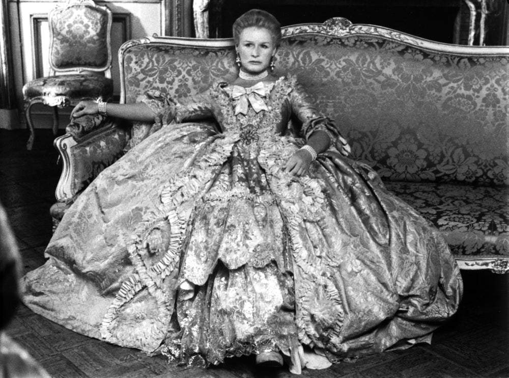 Glenn Close Sitting on Bench Classic Portrait Photo Print