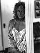 Glenn Close leaning on a doorframe photo print