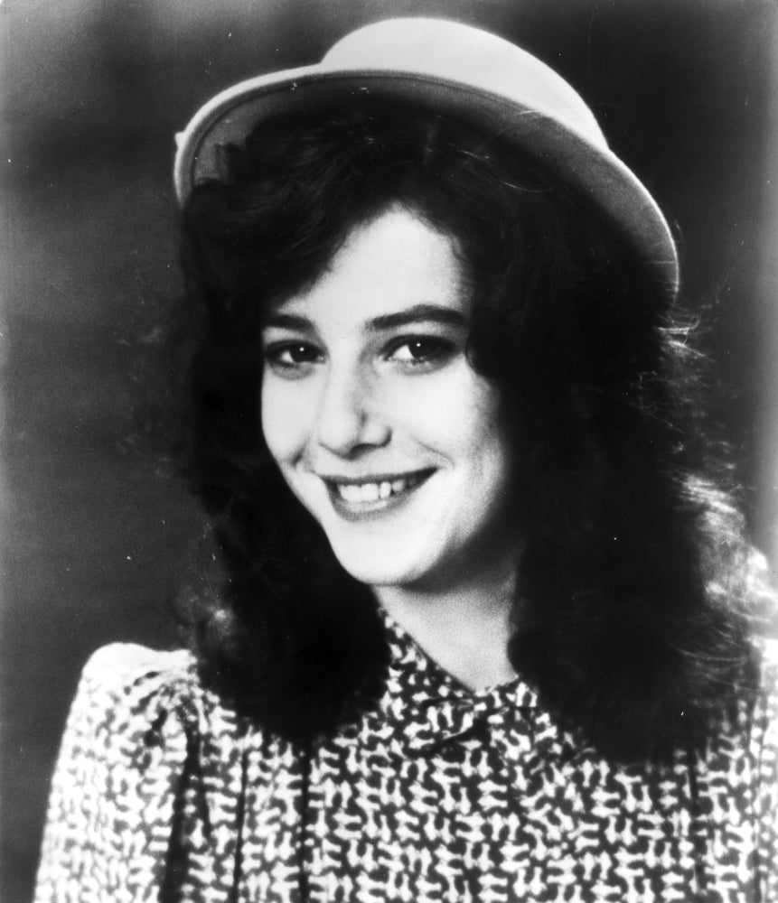 Debra Winger wearing a hat - iconic portrait photo print
