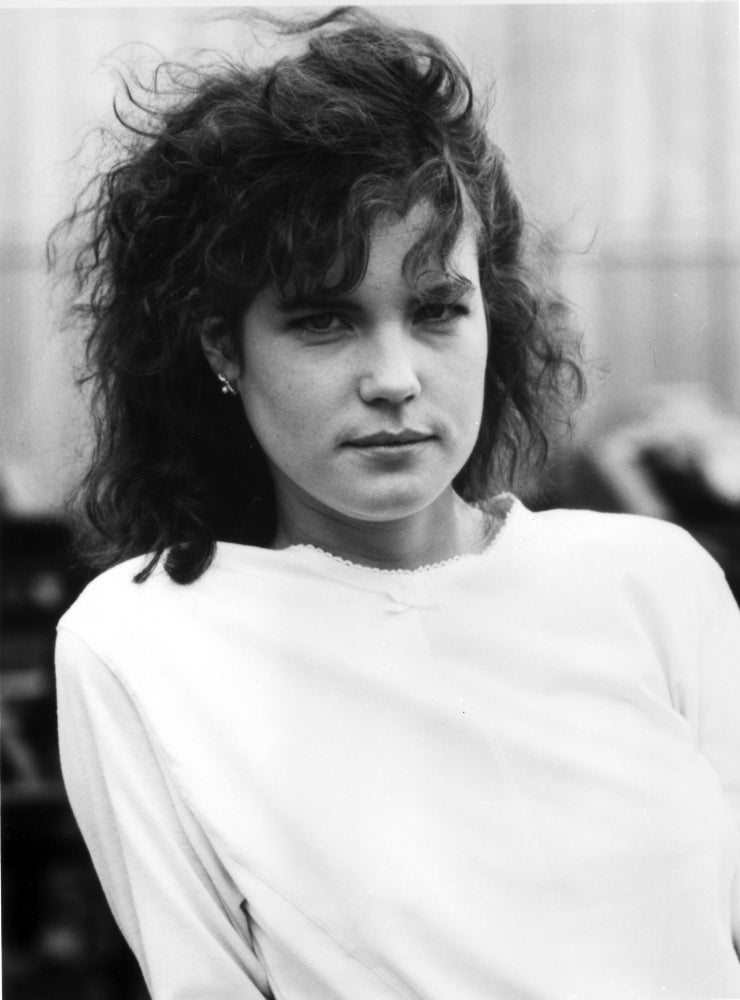 Portrait photo print of Elizabeth McGovern, showcasing elegance and classic style.