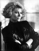 Kate Capshaw portrait photo print in black leather jacket