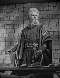 A Scene from The Ten Commandments Photo Print showcasing a classic movie moment.